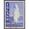 Island. 1947. Kurserende mærker TAKKET 11½. AFA nr. 230B **  postfrisk st. stemplet FDC