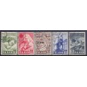 Island. 1948. Hekla i udbrud, komplet sæt. AFA nr. 248-54 **  postfrisk st. stemplet FDC
