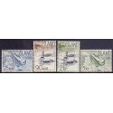 Island. 1959. Laks og edderfugle, komplet serie. AFA nr. 336-39 ** postfrisk st. stemplet FDC