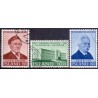 Island. 1961. Islands universitet. AFA nr. 357-59 ** postfrisk st. stemplet FDC