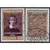 Island. 1963. Nationalmuseets 100-års jubilæum. AFA nr. 369-70 ** postfrisk st. stemplet FDC