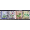 Island. 1964. Blomsterserie. AFA nr. 382-85 ** postfrisk st. stemplet FDC