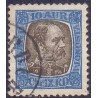 Island Tjenstemærker 10 Aur. Chr. IX. AFA nr. 20 **   stemplet st.