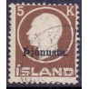 Island Tjenstemærker 5 kr. Pjónnusta. AFA nr. 42 **   stemplet st.