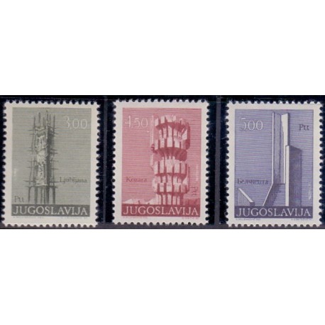 Jugoslavien. 1974. Kunst AFA 1533-35 **