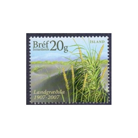 Island. 2007. Statens Opdyrkningstjenste. AFA nr. 1154  **   stemplet FDC