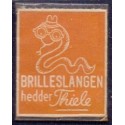 Frimærkepenge 1 Øre "Brilleslangen hedder Thiele" Blå
