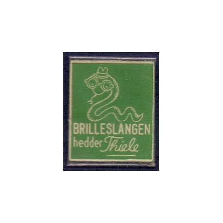 Frimærkepenge 1 Øre "Brilleslangen hedder Thiele" 