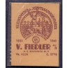 Frimærkepenge 1 Øre "Fiedler" 