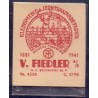 Frimærkepenge 1 Øre "Fiedler" 