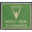 Frimærkepenge 1 Øre "Protect Creme er vidunderlig" lysblå