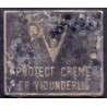Frimærkepenge 1 Øre "Protect Creme er vidunderlig" lysblå