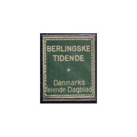 Frimærkepenge 1 Øre " Berlingske Tidende" 