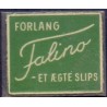 Frimærkepenge 1 Øre " Brødr. Jørgensen Sønderborg"  Grøn
