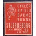 Frimærkepenge 1 Øre "Stjerneborg" Blå