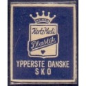 Frimærkepenge 1 Øre "HertzMedi Plastik YPPERSTE DANSKE SKO" Blå