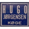 Frimærkepenge 1 Øre "HUGO JØRGENSEN KØGE" Blå