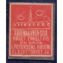 Frimærkepenge 1 Øre "Københavner-Sild" Rød