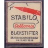 Frimærkepenge 1 Øre "Stabilo Cellomin blækstifter" Hvid