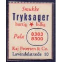 Frimærkepenge 1 Øre" Smukke Tryksager hurtigt * billig"