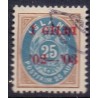 Island. 1902. 25 Aur. I GILDI (r) AFA nr. 31 st. **   postfrisk st. stemplet FDC