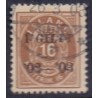 Island. 1902. 16 Aur. I GILDI (S) AFA nr. 29B **   postfrisk st. stemplet FDC