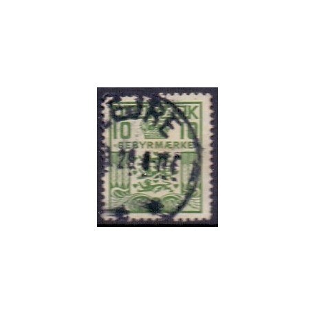 Danmark Gebyrmærke 1926-30 AFA nr. 2 **/MNH stemplet/used