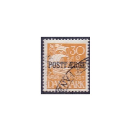 Danmark Postfærge 1927 AFA nr. 11 **/MNH stemplet/used
