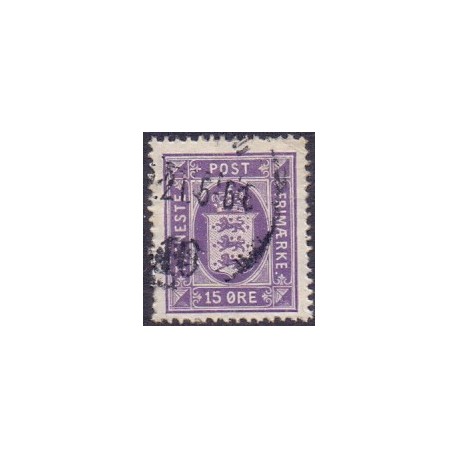Danmark Tjenste 1914-20 AFA nr 16 **/MNH stemplet/used