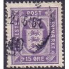 Danmark Tjenste 1914-20 AFA nr 16 **/MNH stemplet/used
