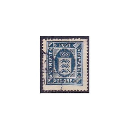 Danmark Tjenste 1914-20 AFA nr 17 **/MNH stemplet/used
