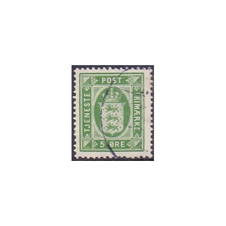 Danmark Tjenste 1914-20 AFA nr 14 **/MNH stemplet/used