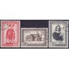 Island. 1956, Skalholt bispesæde.  AFA nr. 301-03  **  postfrisk st. stemplet FDC