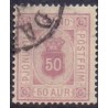Island Tjenstemærker 50 Aur. tk. 14x13½. AFA nr. 8 **  stemplet st.