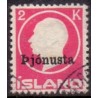 Island Tjenstemærker 2 kr. Pjónnusta. AFA nr. 41 **   stemplet st.