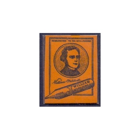 Frimærkepenge 1 Øre. "WILLIAM MITCHELL" 