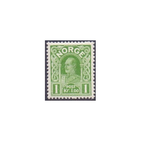 Norge. 1910. Haakon, 1.00 kr. AFA nr. 86a **