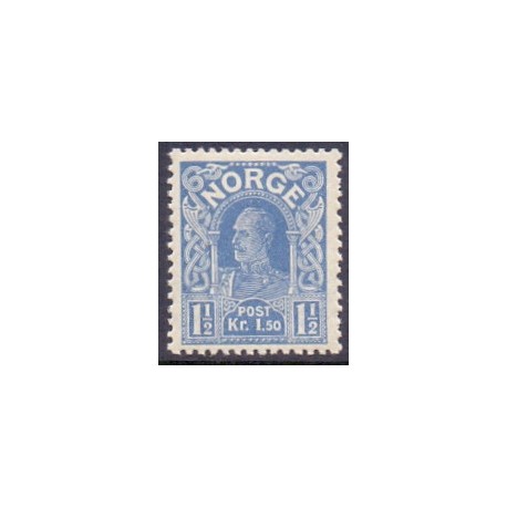 Norge. 1910. Haakon, 1.50 kr. AFA nr. 87 **