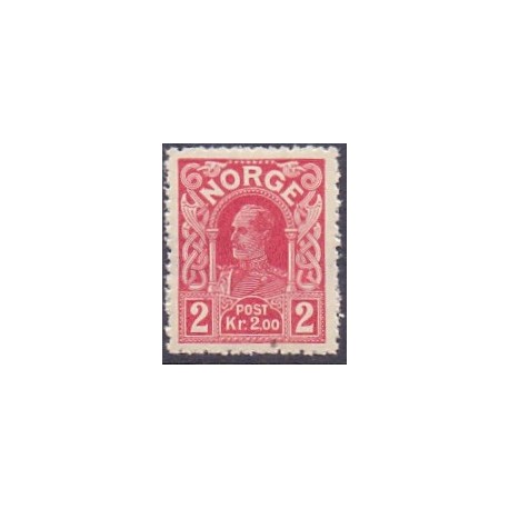 Norge. 1910. Haakon, 2,00 kr. AFA nr. 88 **