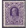 Norge. 1917-19. Suppleringsværdi 5.00 kr. AFA nr. 96 **