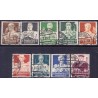 Tyske Rige/Reich. 1934. Nødhjælp AFA nr 549-57 stemplet AFA 1200,-