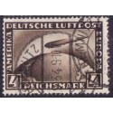 Tyske Rige/Reich. 1928-31 Zeppelin  AFA nr. 421-23 stemplet