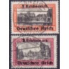 Tyske Rige/Reich. 1939. Danzig overtryk AFA nr. 723-24 stemplet
