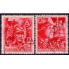 Tyske Rige/Reich. 1945. SA og SS AFA nr. 904-05 stemplet