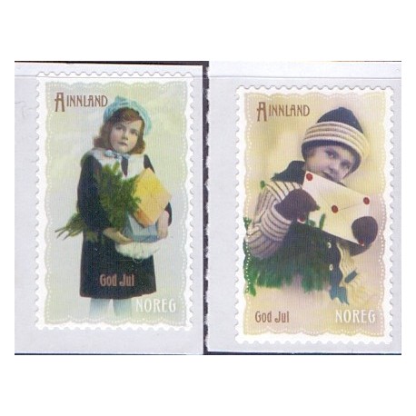 Norge. 2011. Julefrimærker. AFA nr 1767-68 **  stemplet postfrisk FDC