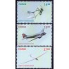 Norge. 2012. Norsk Flyvning 100 år. AFA nr 1782-84 **  stemplet postfrisk FDC