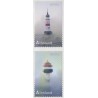Norge. 2012. Norske fyrtårne III. AFA nr 1786-87 **  stemplet postfrisk FDC