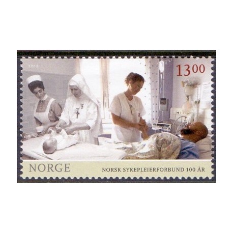 Norge. 2012. Norsk Sygeplejerforbund. AFA nr 1793 **  stemplet postfrisk FDC