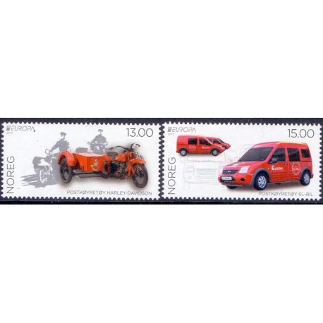 Norge. 2013. Europamærker. AFA nr 1814-15 **  stemplet postfrisk FDC