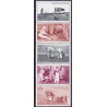 Sverige. 1973. Nordiska Museet 100 år, i 5-stribe, AFA nr. 829-33 **    postfrisk stemplet FDC st,